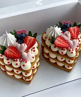 Сердечки медовые