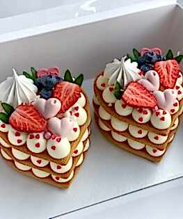 Сердечки медовые