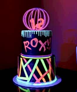 Неоновый торт №2