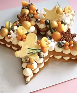 Новогодний торт №14