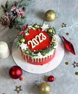 Новогодний торт №16