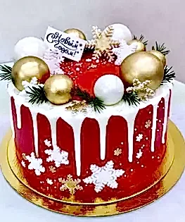 Новогодний торт №4