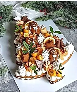 Новогодний торт №41