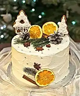 Новогодний торт №45