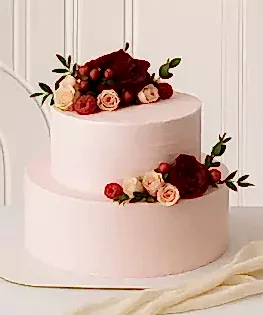 Свадебный торт с ягодами