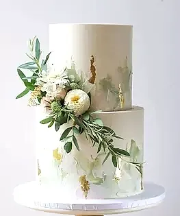 Свадебный торт в стиле Рустик