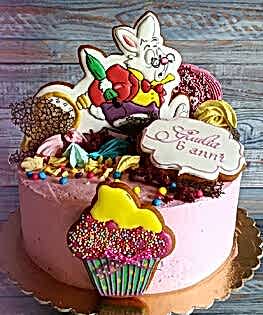 Торт Алиса в стране чудес №2