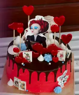 Торт Алиса в стране чудес №3