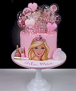 Торт Барби №14