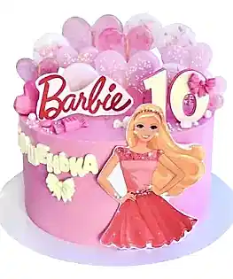 Торт Барби №4