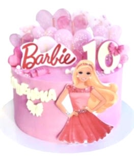 Торт Барби №4