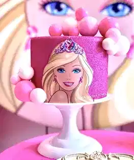 Торт Барби №6