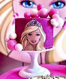 Торт Барби №6