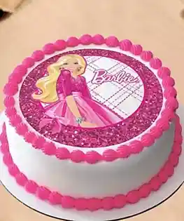 Торт Барби №7