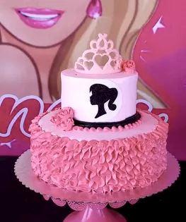 Торт Барби №8
