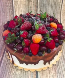 Торт без мастики №1