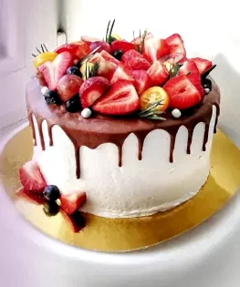 Торт без мастики №11