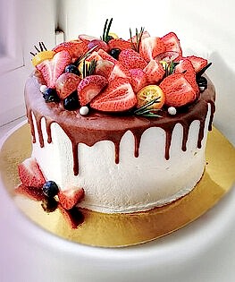 Торт без мастики №11