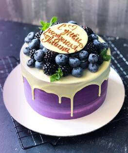 Торт без мастики №15