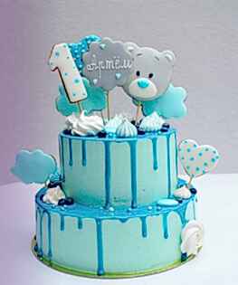 Торт без мастики №16