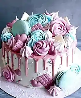 Торт без мастики №20