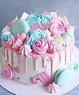 Торт без мастики №20