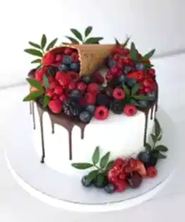 Торт без мастики №21