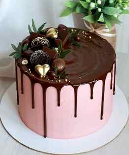 Торт без мастики №24