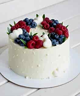 Торт без мастики №26