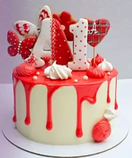 Торт без мастики №5