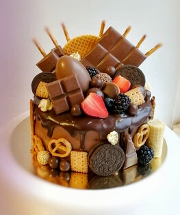 Торт без мастики №6