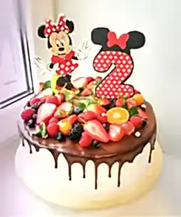 Торт без мастики №9