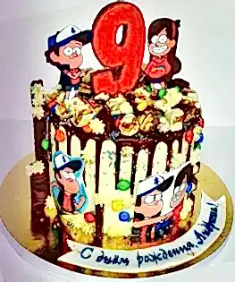 Торт Гравити Фоллз №1