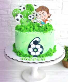 Торт для футболиста №1