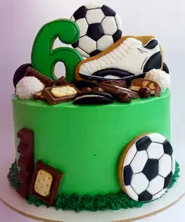 Торт для футболиста №12