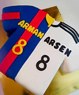 Торт для футболиста №6