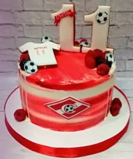 Торт для футболиста №8