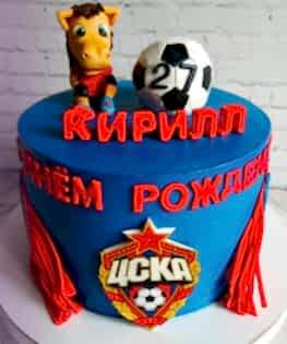 Торт для футболиста ЦСКА