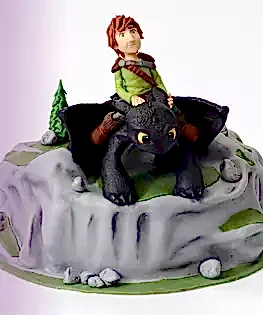 Торт Как приручить дракона №3