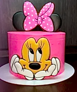Детский торт с Минни Маус