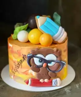 Торт на 1 сентября №5