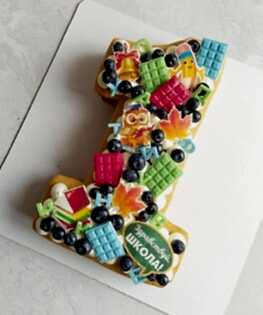 Торт на 1 сентября №6