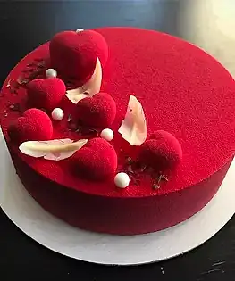 Торт на 14 февраля №12