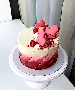 Торт на 14 февраля №9