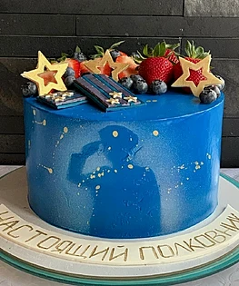 Торт на 23 февраля №11