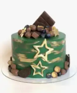 Торт на 23 февраля №4