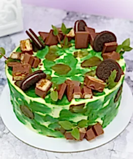 Торт на 23 февраля №6