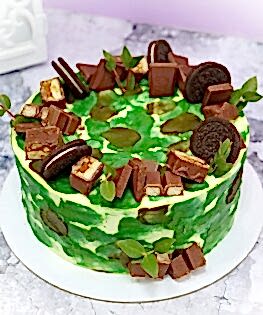 Торт на 23 февраля №6