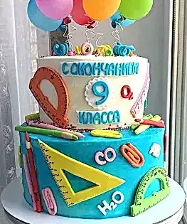 Торт на выпускной №1