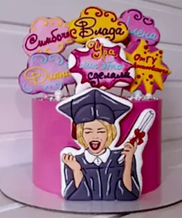 Торт на выпускной №12